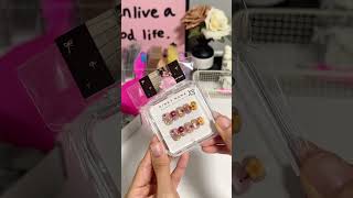 ASMR Pack Orders with Ginny | Super Cute and Adorable Short Nails!! #unboxing #asmr #pressonnails