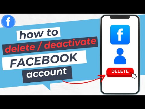 How To Delete Or Deactivate Your Facebook Account | Delete FB Account