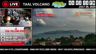 ALERT LEVEL 1 - TAAL VOLCANO & WEATHER UPDATE