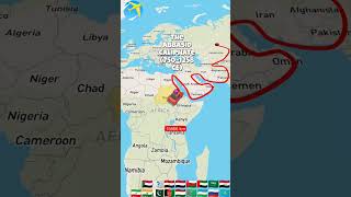 Countries of the World with Flags in Umayyad Caliphate #CountryFlags, #FlagsOfTheWorld