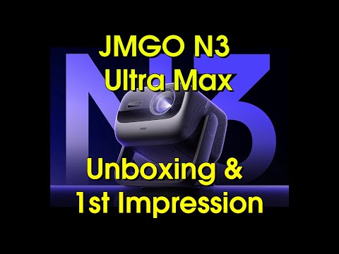 Unboxing JMGO N3 Ultra Max YouTube