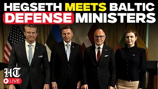 Pentagon Meeting LIVE: Pete Hegseth With Top US Military Leaders Meets Baltic Defense Ministers | US