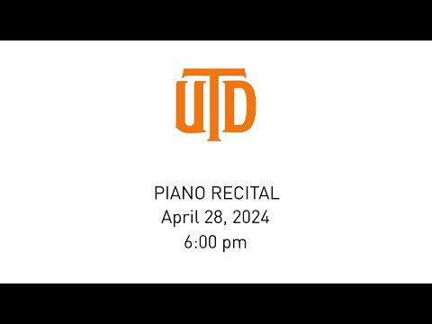 6PM Piano Recital: Advanced Piano Students