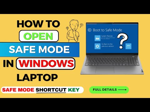 What is Safe mode | Why use safe mode | How to open safe mode in windows 11 Full details Video #tech