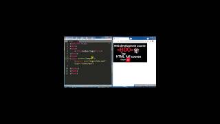 video tag in  HTML #htmltags#html