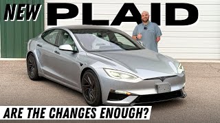 New Tesla Model S Plaid Refresh Isn’t Much But It’s Just Right! My First Look & Drive