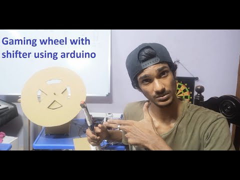 Arduino controlled gaming wheel and shifter |Multipurpose shifter| |Mobile gaming| Part 1