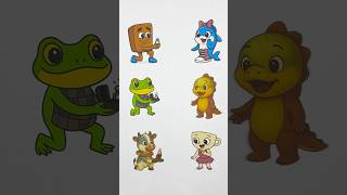 Italian Brainrot Lullaby Proposal Paper Craft Matching Puzzle #ytshorts #trending #puzzle #art