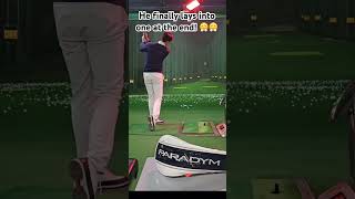 Smoothest golf swing you will ever see #golf #golfswing #slowmotion #slice #draw