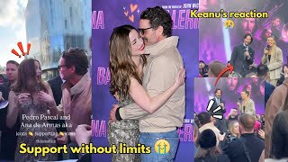 Pedro Pascal Shows Up Unexpectedly at Ballerina Premiere, shocks Keanu Reeves and Ana de Armas!😭