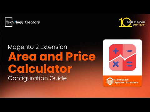 Area and Price Calculator | Configuration Guide Magento 2 | Tech9logy Creators