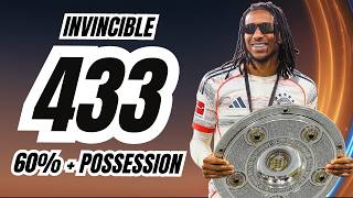 ULTIMATE 433 FM24 Possession Tactic (Master the Art of Possession Football!)