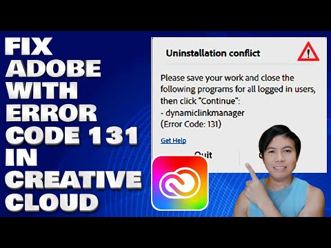 How To Fix Adobe With Error Code 131 in Creative Cloud