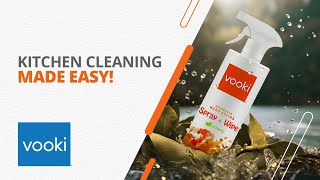 Kitchen Cleaning made easy | vooki