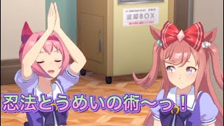 【ウマ娘】忍術を使うハルウララに対するアグネスデジタルのオタクを極めた女