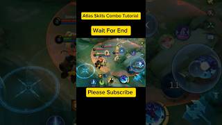 Atlas Combo Tutorial Mobile Legend #atlas #ml2b #mobilelegends #tutorial #atlasmlbb