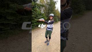 DJI Neo- Drone for MTB #djineo #vlogdrone #dji #flyingcamera #minidrone #cameradrone #mountainbiking