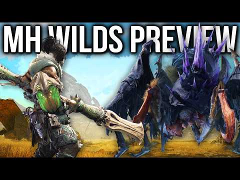 Monster Hunter Wilds  - NEW Insect Glaive Aerial Gameplay Preview! Vaulting Dance & Aerial Combat