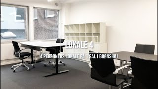 Officehotel Brønshøj - ledigt 4-personers kontorlokale på 1 sal