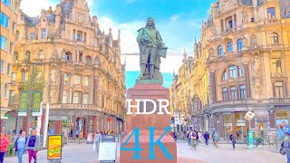 Antwerpen 🇧🇪 Belgium 2024 City Tour, Spectacular walk 4k 60fps HDR