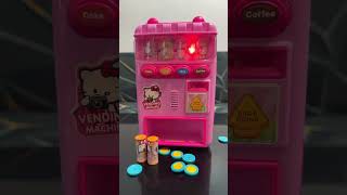 😍ASMR AUTOMATIC VENDING MACHINE 😍 #satisfying #asmr #shorts #viral #hellokitty
