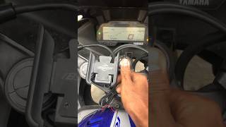 Mobile holder|| r15 v3|| how to fix|| #mobileholder #holder #bike #bikersofinstagram #r15v4 #yamaha