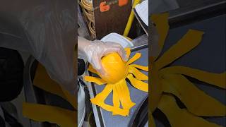 단돈 3000원! 대왕망고 돌려깎이 장인!! #foodie #fruitcutting #mango