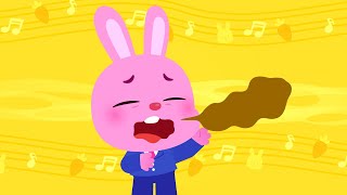 Animal Burp Band🥴🎙️ | Nursery Rhymes | Sing Along | Kids Songs | Lotty Friends