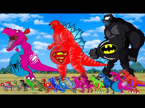MONSTERS GODZILLA Turtles Colorful TIREX: BIGGEST PIGGY Shin Ghidorah EVOLUTION Zilla & KONG Cartoon