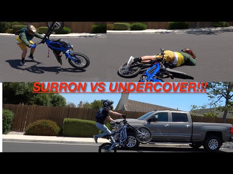Accidentally WHEELY in front of Undercover COP👮‍♂️& CRASH‼️‼️ #wheelie #crash
