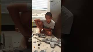 樂高海鷹植升機制作全過程