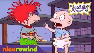 Tommy Tries to Save Stu from the Spa | Rugrats | Nicktoons