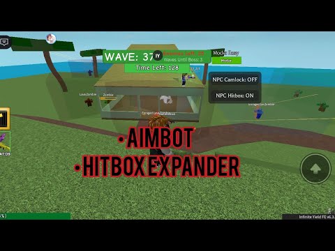 [🧟] Zombie Attack Script Hitbox Expander, Aimbot (universal)