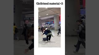 Girlfriend material♡ | watch till the end😂📌 #subscribe #1mviewers #cutelove #couple #100kview #love