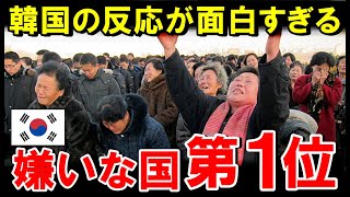 【海外の反応】嫌いな国ランキング1位は堂々の韓国！韓国人の反応が面白すぎる…【世界のJAPAN】