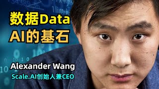 【人工智能】数据，人工智能的基石 | 亚历山大·王 | Scale.AI创始人兼CEO | 19岁MIT辍学 | 估值138亿美元 | 人类为AI贡献数据 | 边际数据匮乏 | 企业专有数据丰富