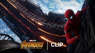 Spider-Man Nanotechnology Suit-Up | Avengers: Infinity War | Official Clip