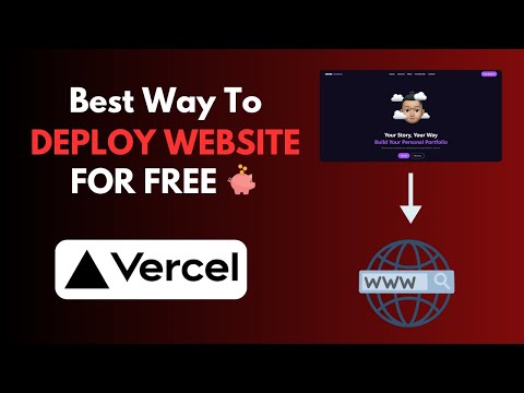Best Way to Deploy Your Website for FREE on Vercel
