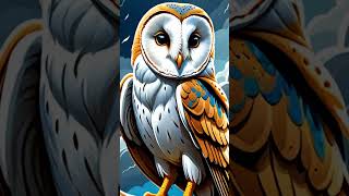 Midnight Messenger: The Owl's Daring Flight #goviral #naturedrama #stormynight #secretmission