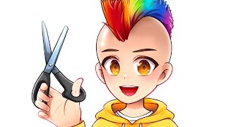 MY NEW HAIRCUT!