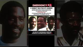 Emergency meeting in West Indies with Legends 🚨📢