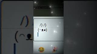 try this 💖✨ #emojiart #comedyvideos #cutebunny #textart #explorepage #comedyshorts #treanding #short