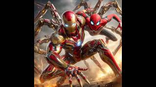 "Iron Man vs Spider-Man as Hybrid Animals – Mind-Blowing AI Battle!" #ai