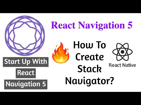 #26 React Native Stack Navigator | React Navigation 5
