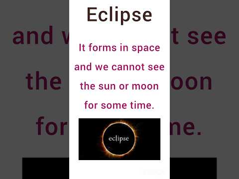 Solar eclipse..just in 1 minute 😱#solareclipse #shorts #animatedvideo