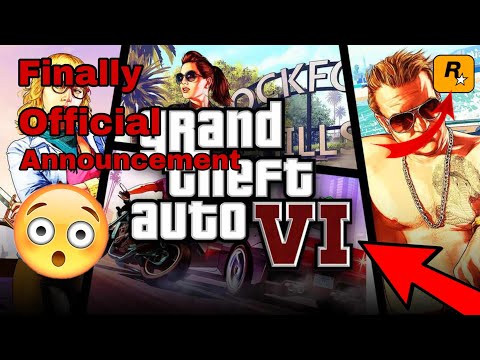 Gta 6 release official announcement |Mrtech revon