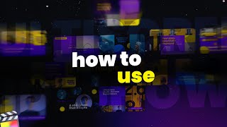 First Look at Multiscreen Slideshow for Final Cut Pro