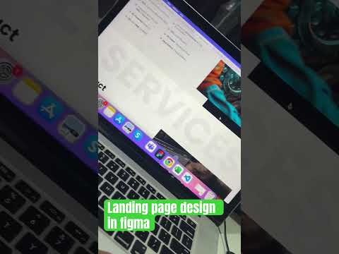 Landing page design in Figma #figmadesign #webdesign #figmaplugin #design #figma
