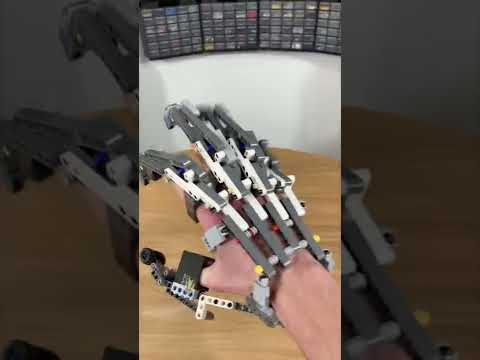 I Built LEGO Mechanical Hands... #shorts