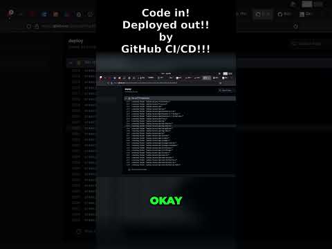 #Deploy Like a Pro: Code, Commit, and Watch It Go